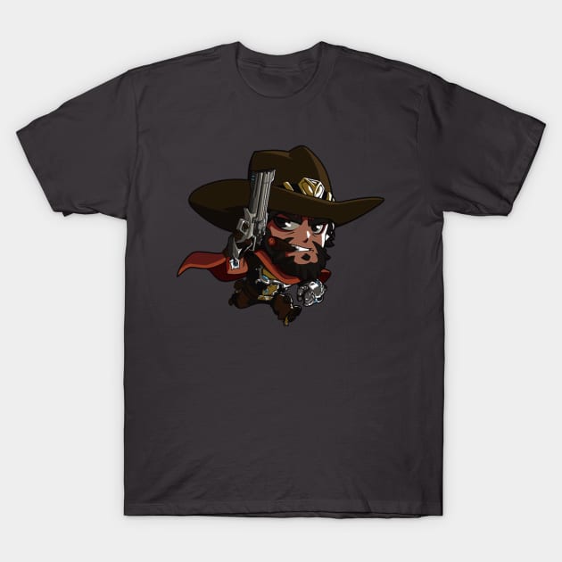 McCree Cute Spray T-Shirt by PanDuhChuu